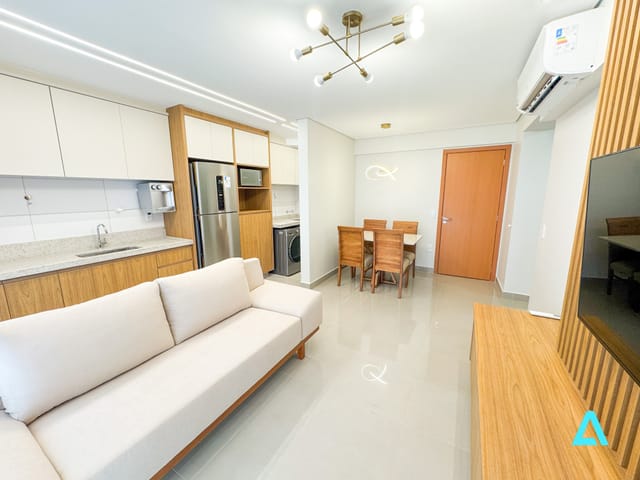 Apartamento 2 quartos e 2 banheiros, para alugar, no bairro Setor Bueno em Goiânia