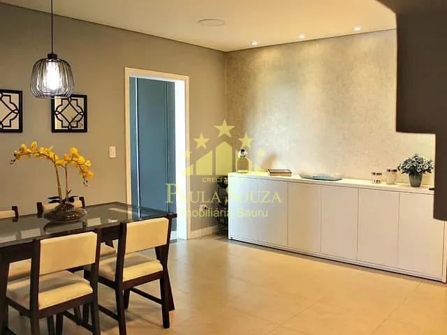 Apartamento com 250m² 3 quartos e 3 banheiros, à venda, no bairro Jardim Contorno em Bauru