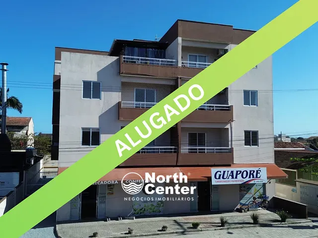 Apartamento 2 quartos e 1 banheiro, para alugar, no bairro Costeira  em Balneário Barra do Sul