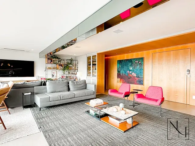 Apartamento com 213m² 3 quartos e 5 banheiros, à venda, no bairro Brooklin em São Paulo
