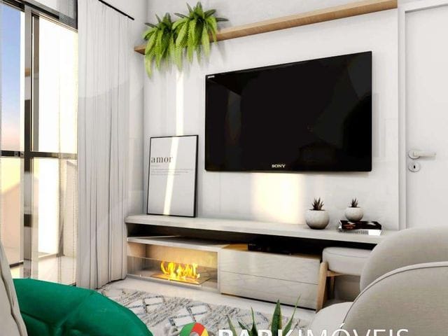 Apartamento com 55m² 2 quartos e 1 banheiro, à venda, no bairro Parque 35 em Guaíba