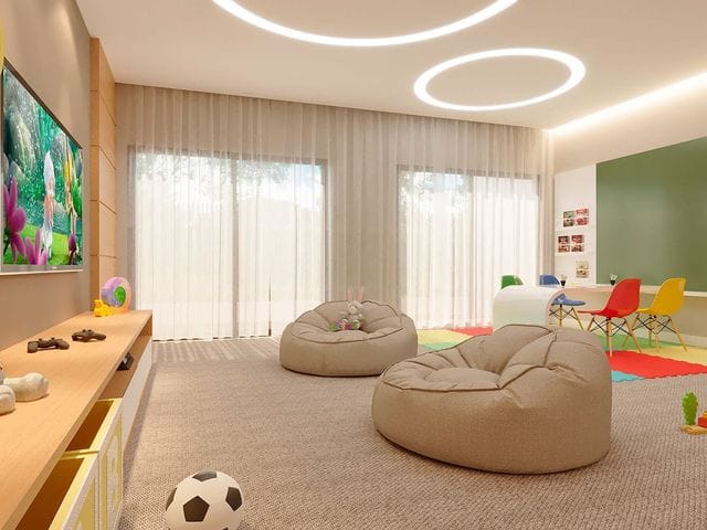 Apartamento 3 quartos e 2 banheiros, à venda, no bairro Bacacheri em Curitiba