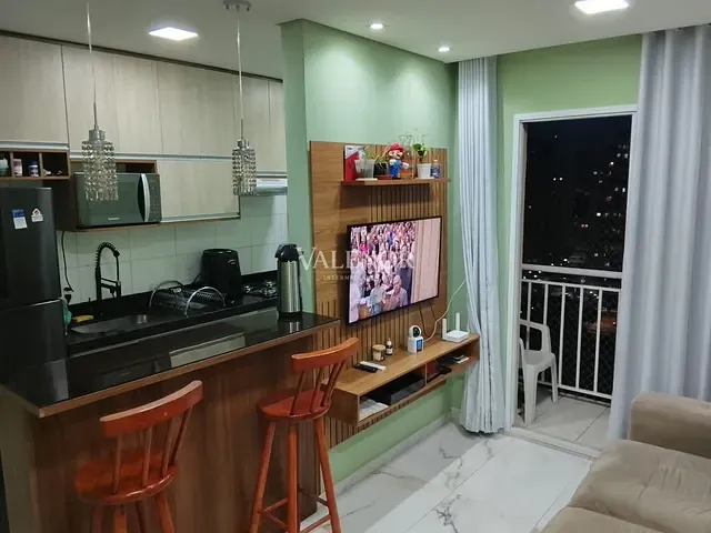 Apartamento com 49m² 2 quartos e 1 banheiro, à venda, no bairro Vila Nambi em Jundiaí