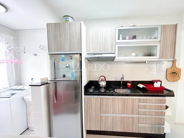 Apartamento com 72m² 2 quartos e 1 banheiro, à venda, no bairro Palmas em Governador Celso Ramos