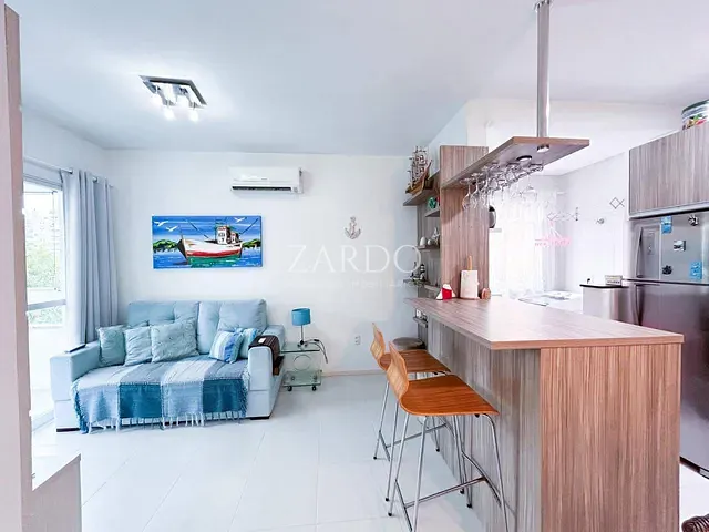 Apartamento com 72m² 2 quartos e 1 banheiro, à venda, no bairro Palmas em Governador Celso Ramos