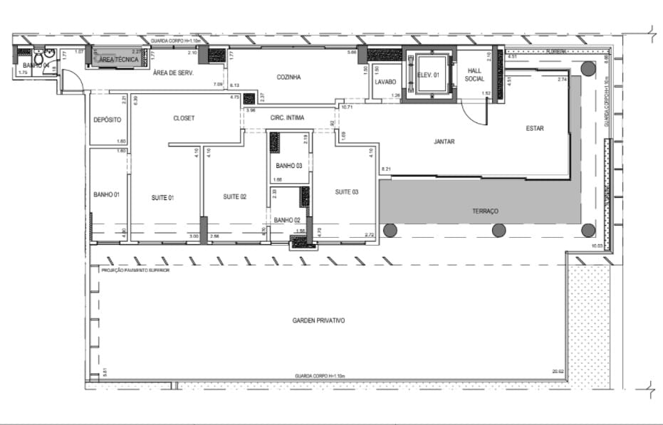 Apartamento, 3 quartos, 313 m² - Foto 5