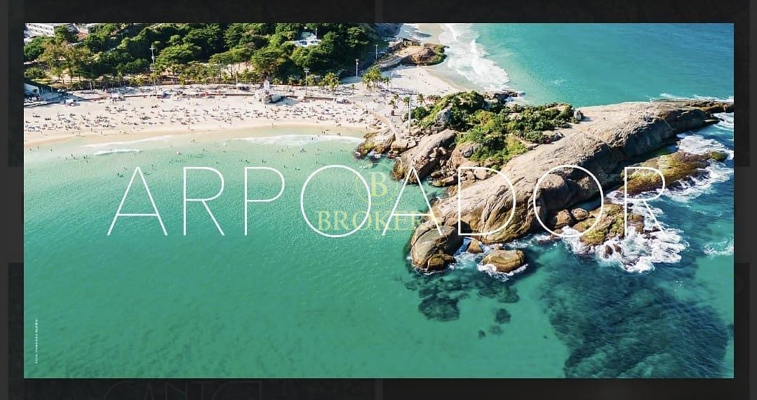 Apartamento Garden duplex à venda no condomínio Canto Mar, Copacabana, Varanda, 4 Suítes, Cozinha ampla, Rio de Janeiro, RJ