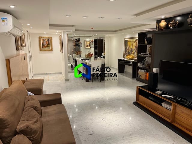 Apartamento com 175m² 4 quartos e 5 banheiros, à venda, no bairro Barra da Tijuca em Rio de Janeiro