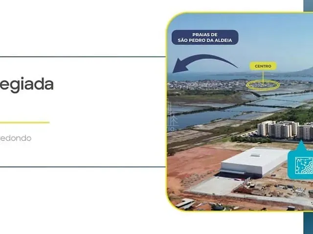 Apartamento com 55m² 2 quartos e 2 banheiros, à venda, no bairro Campo Redondo em São Pedro da Aldeia