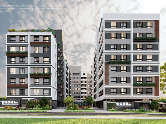 Apartamento com 30m² 1 quarto e 1 banheiro, à venda, no bairro Novo Mundo em Curitiba