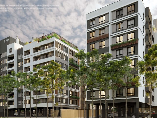 Apartamento com 30m² 1 quarto e 1 banheiro, à venda, no bairro Novo Mundo em Curitiba