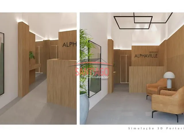 Apartamento 3 quartos e 2 banheiros, à venda, no bairro Alphaville em Santo Antônio de Pádua