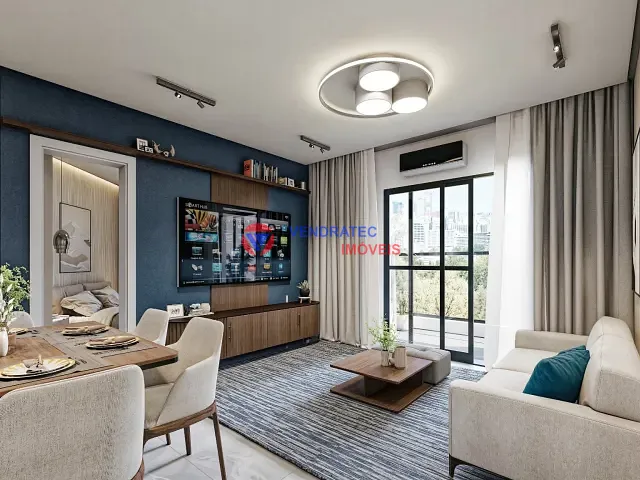 Apartamento 1 quarto e 2 banheiros, à venda, no bairro Jardim Paulistano em Sorocaba