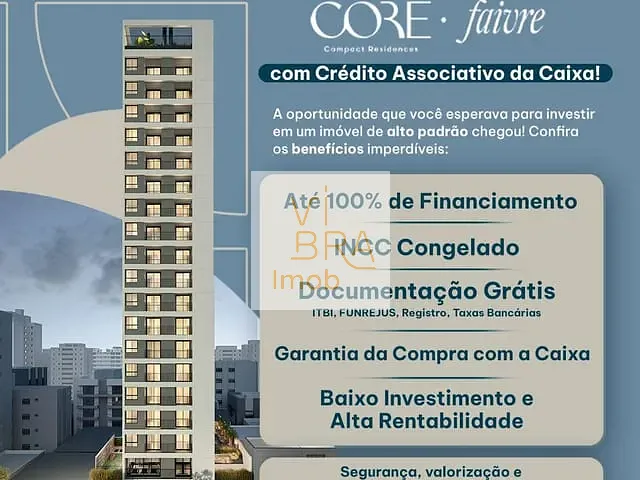 Apartamento 1 quarto e 1 banheiro, à venda, no bairro Centro em Curitiba