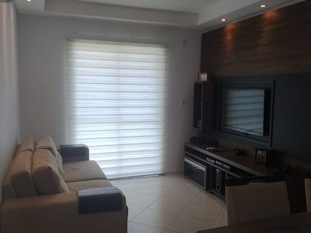 Foto do Apartamento - Apartamento à venda, MOBILIADO com 02 dormitórios, com sacada e churrasqueiras em Areias, São José | Elite Imóveis