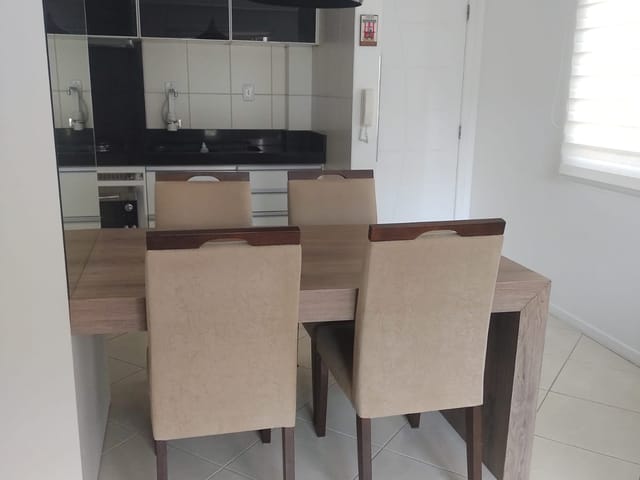 Foto do Apartamento - Apartamento à venda, MOBILIADO com 02 dormitórios, com sacada e churrasqueiras em Areias, São José | Elite Imóveis