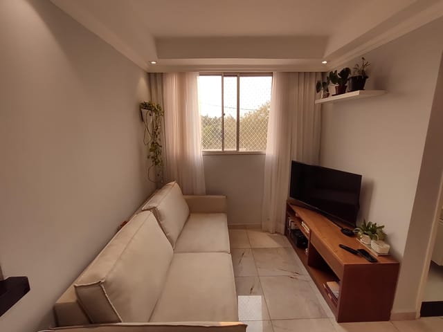 Apartamento com 50m² 2 quartos e 1 banheiro, à venda, no bairro Catharina Zanaga em Americana