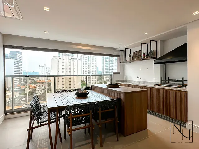 Apartamento com 157m² 3 quartos e 5 banheiros, à venda, no bairro Brooklin em São Paulo