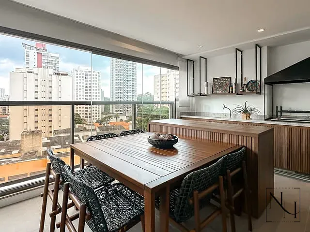 Apartamento com 157m² 3 quartos e 5 banheiros, à venda, no bairro Brooklin em São Paulo