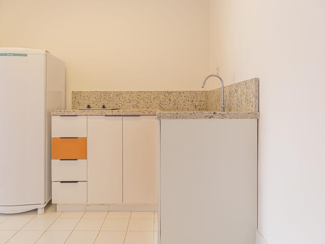 Apartamento 1 quarto e 1 banheiro, para alugar, no bairro Vila Clementino em São Paulo