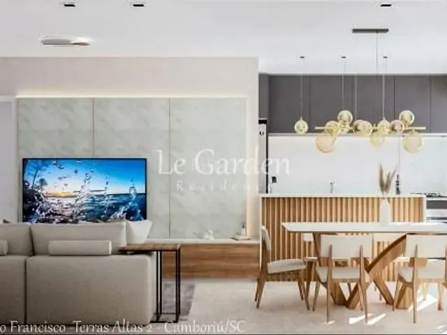 Apartamento 2 quartos e 3 banheiros, à venda, no bairro São Francisco de Assis em Camboriú