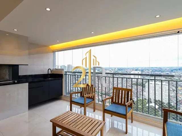 Apartamento 3 quartos e 4 banheiros, à venda, no bairro Jardim Caboré em São Paulo