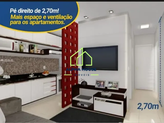 Apartamento 2 quartos e 1 banheiro, à venda, no bairro Feital em Avenida João Francisco da Silva