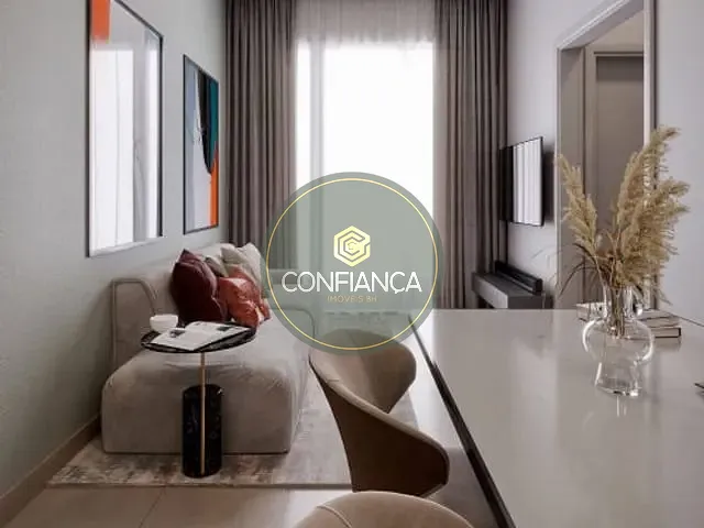 Apartamento 2 quartos e 2 banheiros, à venda, no bairro Santa Mônica em Belo Horizonte