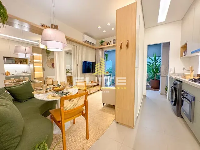 Apartamento com 63m² 2 quartos e 2 banheiros, à venda, no bairro Colinas em Sorriso