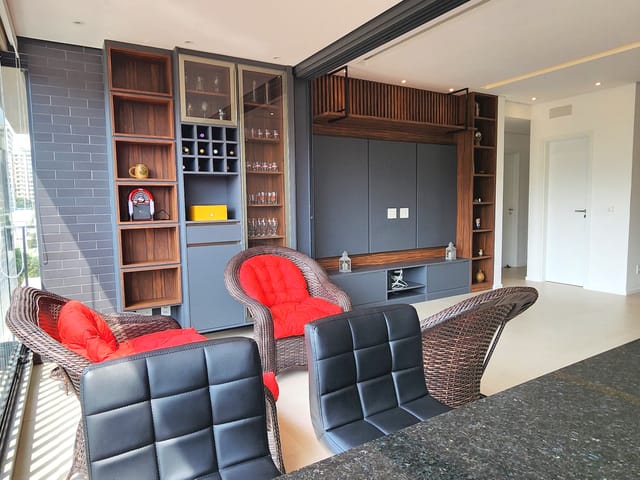 Apartamento com 150m² 3 quartos e 4 banheiros, à venda, no bairro Brooklin Paulista em São Paulo