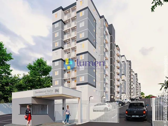 Apartamento 2 quartos e 1 banheiro, à venda, no bairro Conjunto Habitacional Ana Paula em Mogi das Cruzes