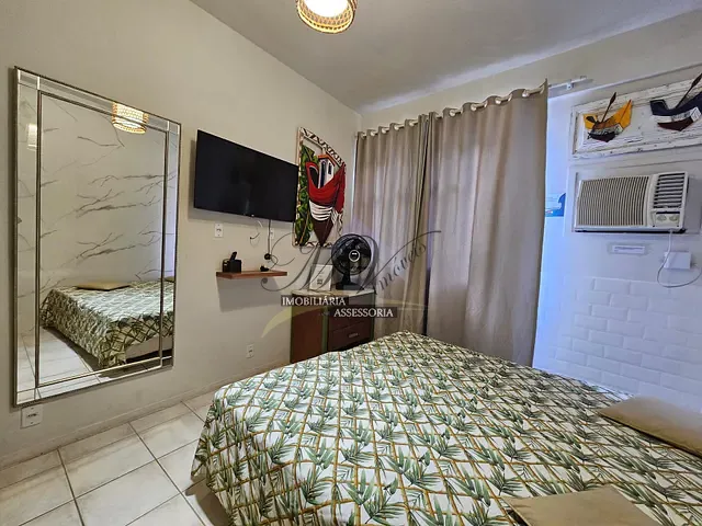 Apartamento 1 quarto e 1 banheiro, para alugar, no bairro Praia Grande em Angra dos Reis