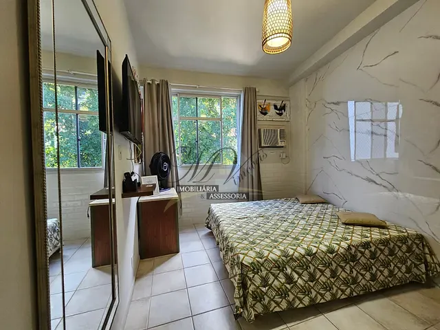 Apartamento 1 quarto e 1 banheiro, para alugar, no bairro Praia Grande em Angra dos Reis