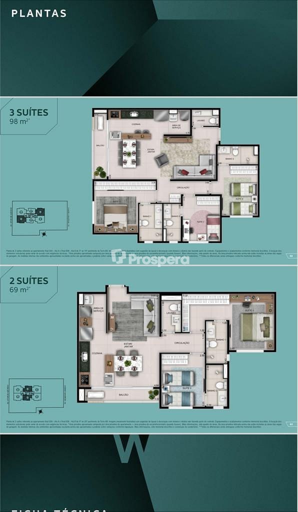 Apartamento à venda com 2 quartos, 68m² - Foto 21