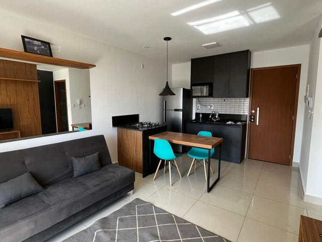Apartamento com 45m² 1 quarto e 1 banheiro, para alugar, no bairro Jardim América em Goiânia