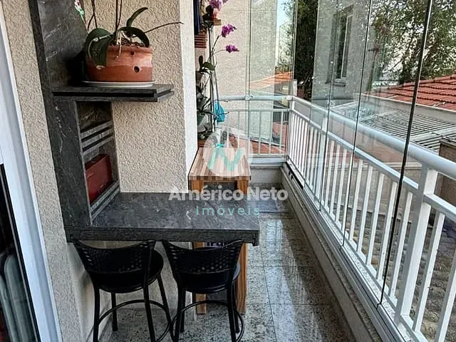 Apartamento 1 quarto e 2 banheiros, à venda, no bairro Barcelona em São Caetano do Sul