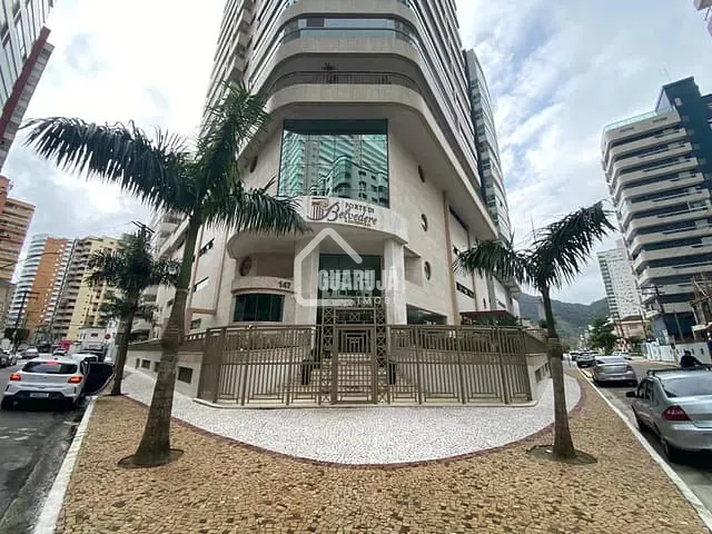 Apartamento com 192m² 3 quartos e 4 banheiros, à venda, no bairro Canto do Forte em Praia Grande