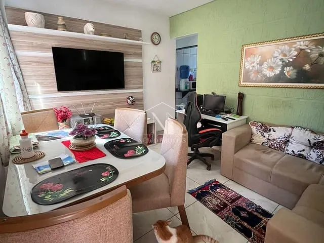 Apartamento 2 quartos e 1 banheiro, à venda, no bairro Mumbuca em Maricá