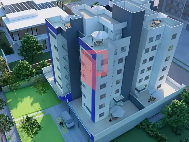 Apartamento com 101m² 2 quartos e 2 banheiros, à venda, no bairro Santa Branca em Belo Horizonte