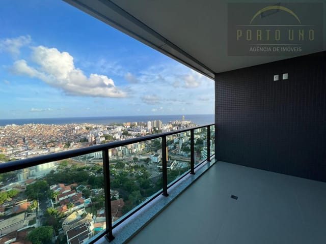 Foto do Apartamento - Apartamento para Venda em Salvador, Horto Florestal, vista mar, 4 dormitórios, 4 suítes, 4 banheiros, 4 vagas, nascente | PORTO UNO AGÊNCIA DE IMÓVEIS