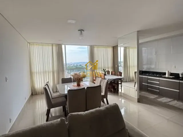Apartamento com 106m² 3 quartos e 4 banheiros, à venda, no bairro Jardim Atlântico em Goiânia