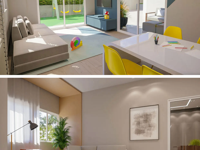 Apartamento 2 quartos e 1 banheiro, à venda, no bairro Boa Vista em Curitiba