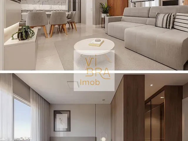 Apartamento 2 quartos e 1 banheiro, à venda, no bairro Boa Vista em Curitiba