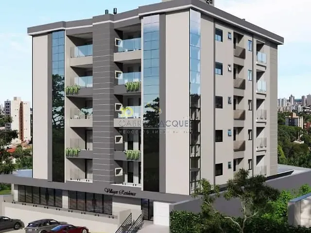 Apartamento com 99m² 3 quartos e 2 banheiros, à venda, no bairro Cidade Universitária Pedra Branca em Palhoça