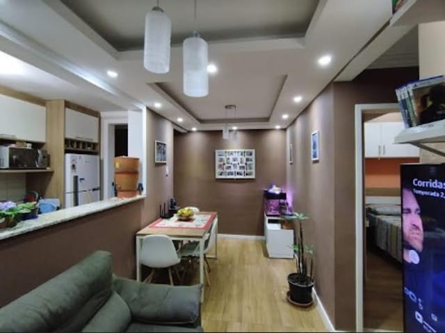 Apartamento 2 quartos e 1 banheiro, para alugar, no bairro Portais (Polvilho) em Cajamar