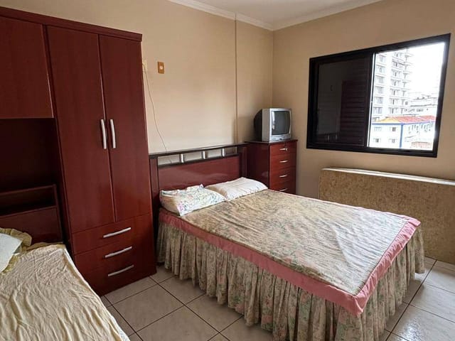 Apartamento 1 quarto e 1 banheiro, à venda, no bairro Canto do Forte em Praia Grande