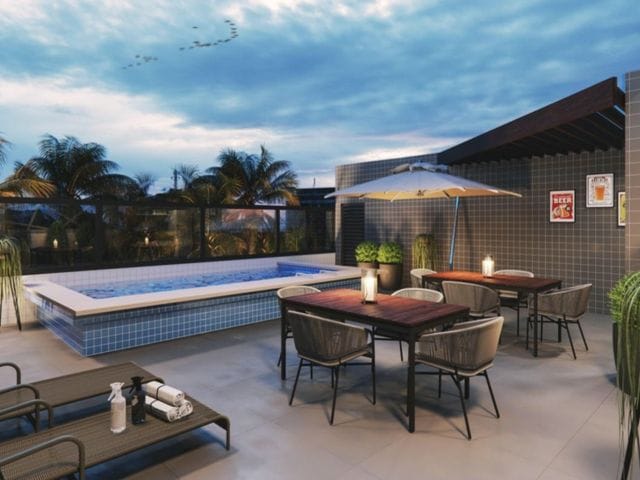 Apartamento 1 quarto e 1 banheiro, à venda, no bairro Intermares em Cabedelo