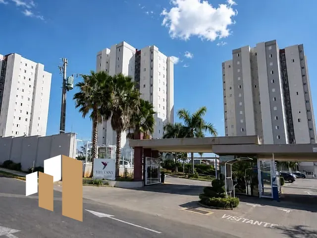 Apartamento 2 quartos e 2 banheiros, para alugar, no bairro Jardins Di Roma em Indaiatuba