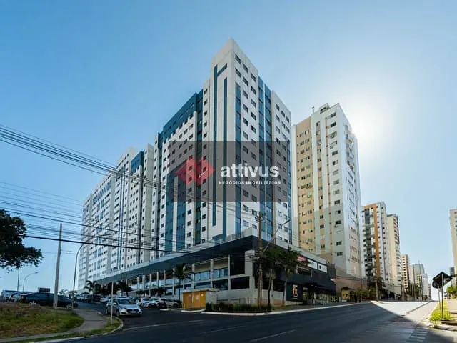 Apartamento com 69m² 3 quartos e 2 banheiros, para alugar, no bairro Sul em Águas Claras