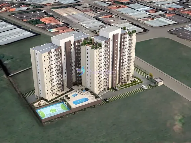 Apartamento com 48m² 1 quarto e 2 banheiros, à venda, no bairro Recreio Estoril em Atibaia